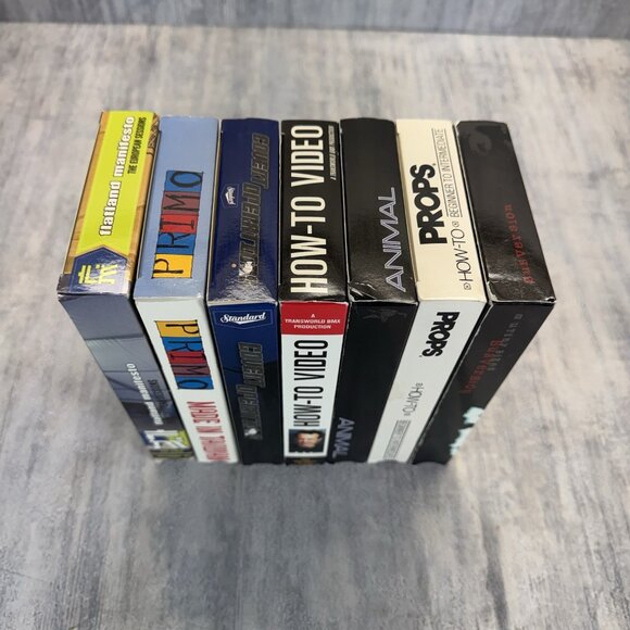 7 BMX VHS Flatland Animal Made In Taiwan Standard Covert Operation Subversion - Picture 13 of 13